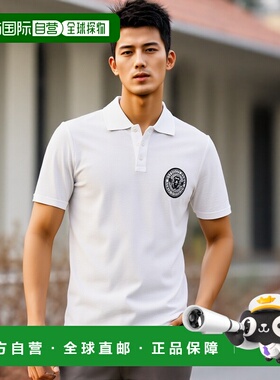 1h可退 香港直邮潮奢 Balmain 巴尔曼 男士 短袖Polo衫 EH1GC026B