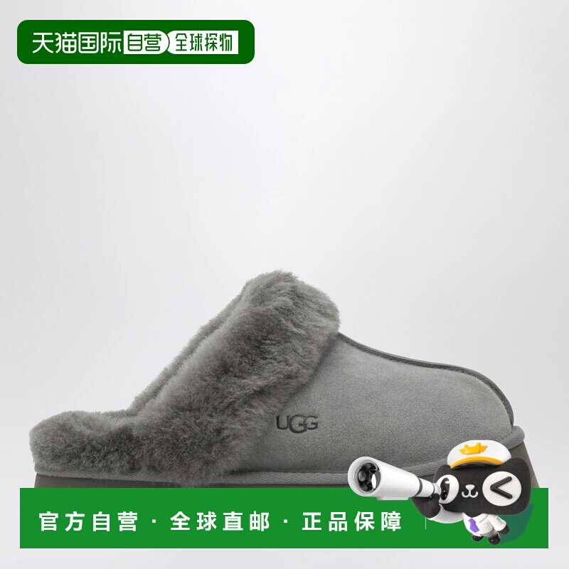 香港直邮UGG 女士拖鞋 1122550SUECHRC AW2026 灰色 Disquette gr图片