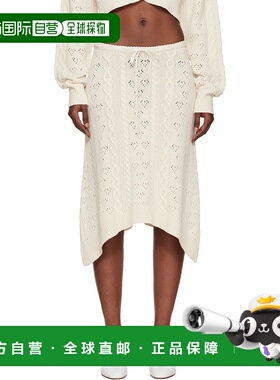 1h可退 香港直邮Tom Ford 汤姆 福特 女士 灰白色 Noah Wool Cabl