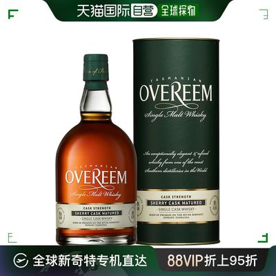 澳大利亚直邮overeem欧弗莱姆威士忌余香绵长清爽顺滑干果味700ml