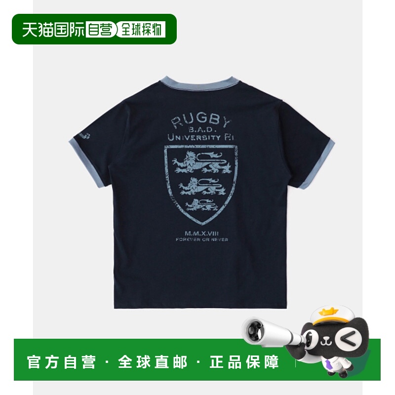 韩国直邮BADBLOOD 公用T恤w-tee25-098 Mystic Shield Print Ring