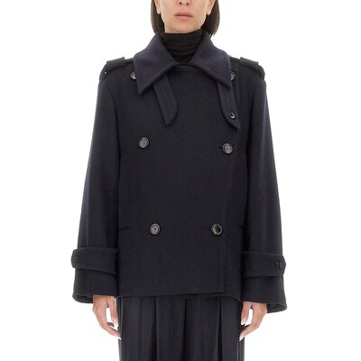 MAX MARA 女士外套 2421086023600 AW2024 蓝色 Max Mara Coat