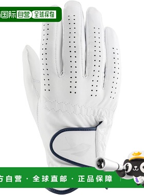 【日本直邮】Kasco 丝滑手感右手高尔夫手套 GF-23301R 白色