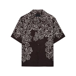 SS2025 PRADA UCS41416YNSUMOF0003 衬衫 棕色 男士