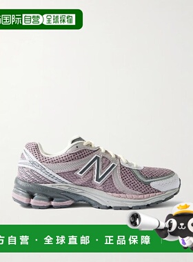 韩国直邮NEW BALANCE 25 FW 粉色 860v2 橡胶和网布运动鞋 TP5674