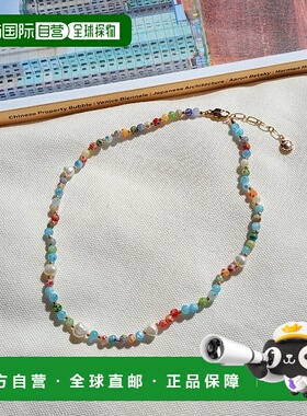 韩国直邮Rita Monica 项链301879357 Colorful Bead Necklace