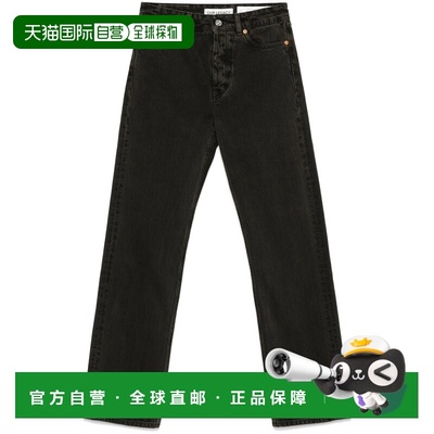 1h可退 香港直邮Our Legacy 女士 直线纹剪短牛仔长裤 W2255LOKAM