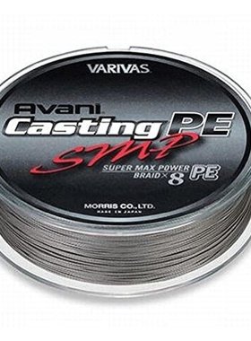 日本直邮Varivas瓦里瓦斯 PE鱼线 超级最强力 300m 4号 8根 灰色