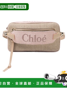 香港直邮Chloe 徽标腰包 C23AS432L13单肩包