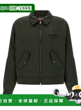 香港直邮KENZO 男士夹克 FF65BL1789FM51 AW2025 绿色 'Boke Flow