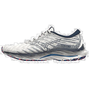 【日本直邮】Mizuno美津浓 wave rider26跑鞋 女款 白黑 23.5正品
