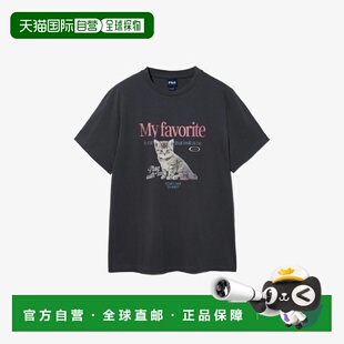 韩国直邮FILA M Wheelabanpalti CQK FS252RS01F005-006 MY T-shi