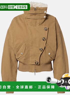 1h可退 香港直邮ISABEL MARANT 女士 Oana 棉质斜纹布夹克