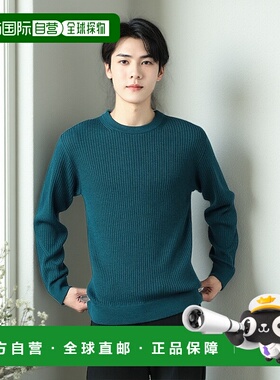 1h可退 日本直邮COMME ÇA MEN 男士圆领修身针织毛衣 0734KI06204
