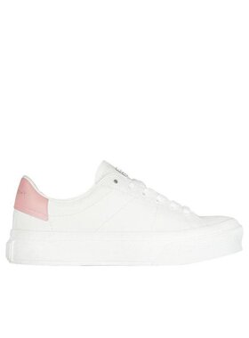 香港直发GIVENCHY纪梵希女士白色系绳皮质低帮运动鞋BE0027E19U