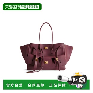 自营欧洲直邮Balenciaga巴黎世家 Bel Air女士logo标识中号托特包