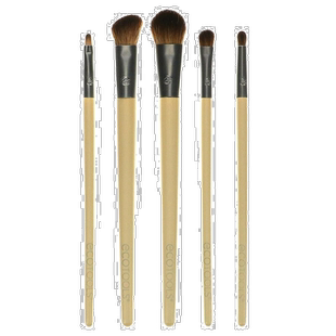 自营｜Ecotools日常定妆眼部化妆刷套装5件套古典烟熏妆情人正品