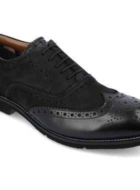 【美国奥莱】直发 Thomas & Vine Covington 布洛克牛津鞋 - 黑色
