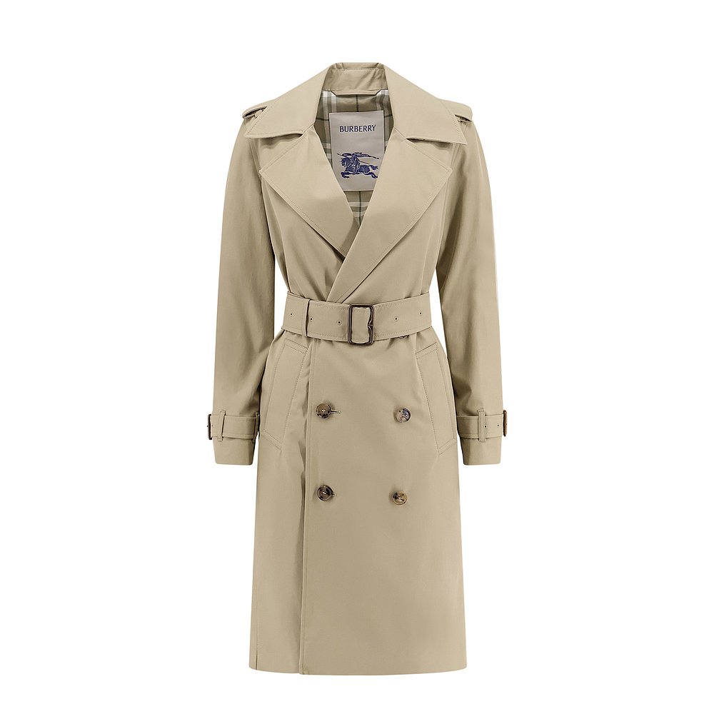 BURBERRY 女士外套 8106349C2219 SS2025 浅棕色 W RAINWEAR