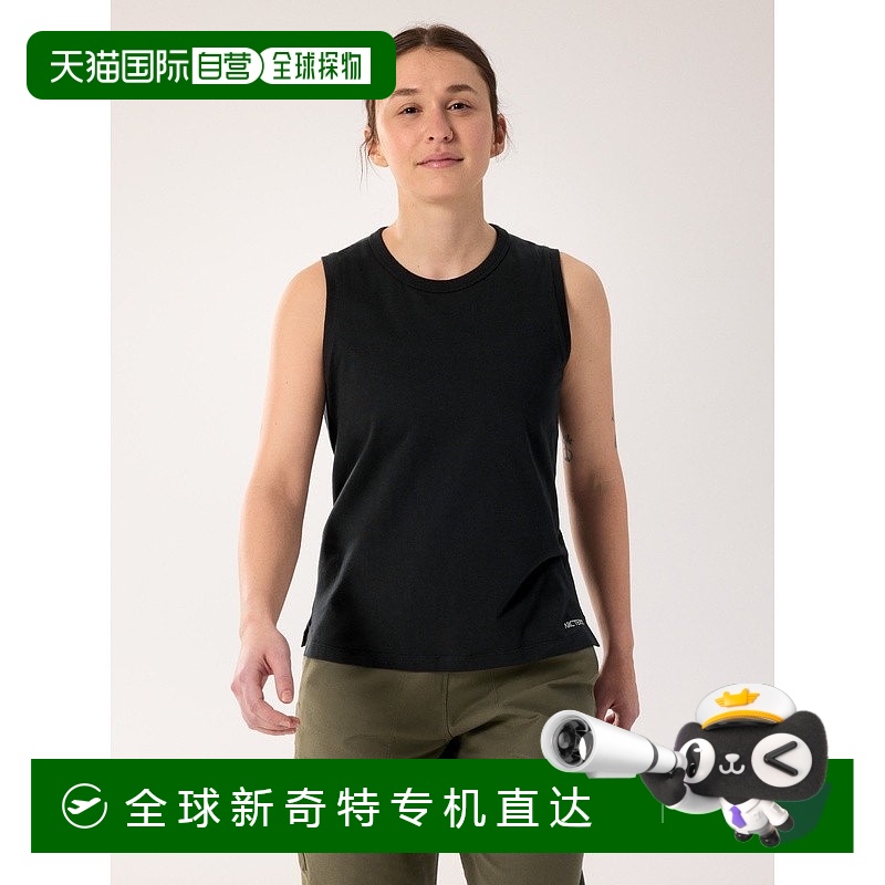 1h可退 欧洲直邮ARCTERYX始祖鸟KRAGG SL棉质模糊鸟标短袖背心 女