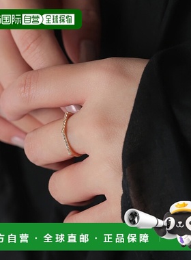 1h可退 日本直邮Lilas 女士白色托帕石K10戒指 25111202501070