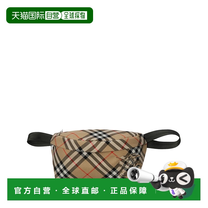 香港直邮BURBERRY 男士腰包 8091780A2021 AW2024 卡其色