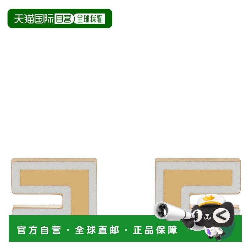香港直邮ELISABETTA FRANCHI女士耳饰OR30B56E2U95耳钉配饰