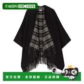 双面格纹披肩 1h可退 香港直邮Burberry 81228031