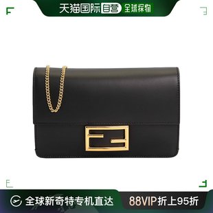 AAIW 香港直邮FENDI 女士黑色单肩包 8BS055 F0KUR