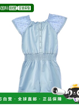自营 Splendid Breezy Eyelet 连体衣 - 海洋 美国奥莱直发