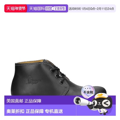 自营 panama jack巴拿马杰克C3男式黑色防水哈瓦那乔系带Chukka脚