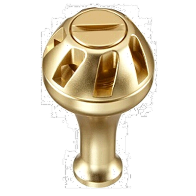 日本直邮SLP Works SLPW 大和卷轴零件铝制圆形旋钮 S 金色/金色