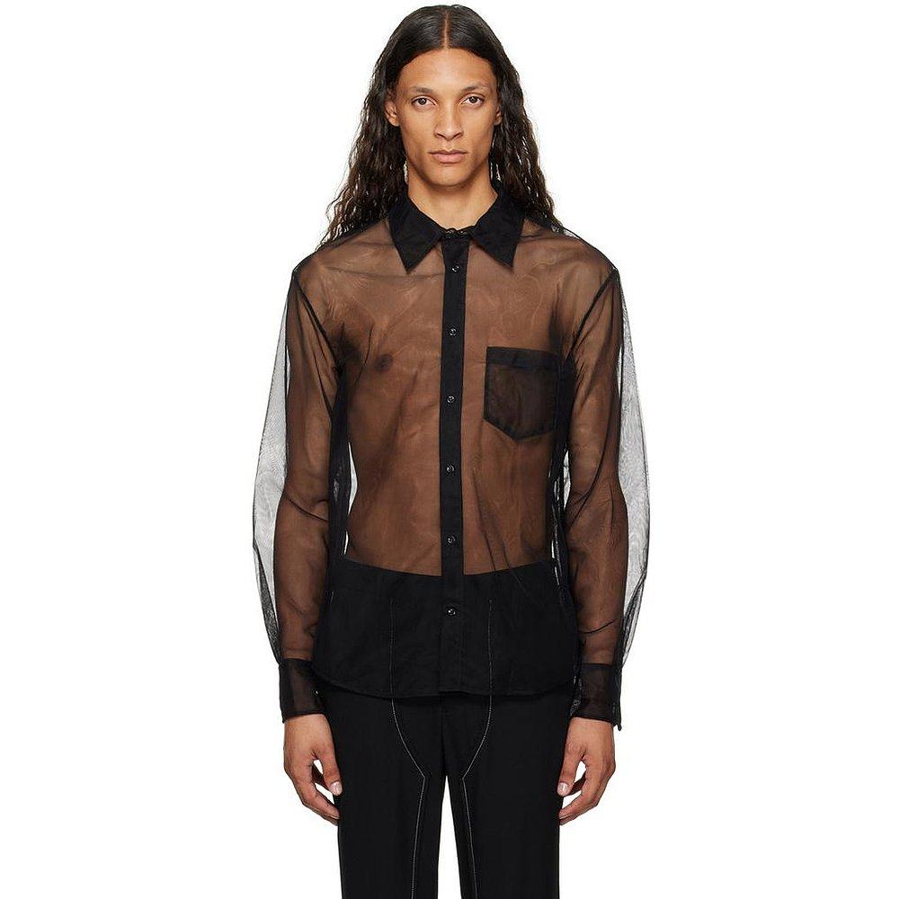 美国直邮SIMONE ROCHA/西蒙娜·罗莎男士衬衫直筒型时尚舒适百搭