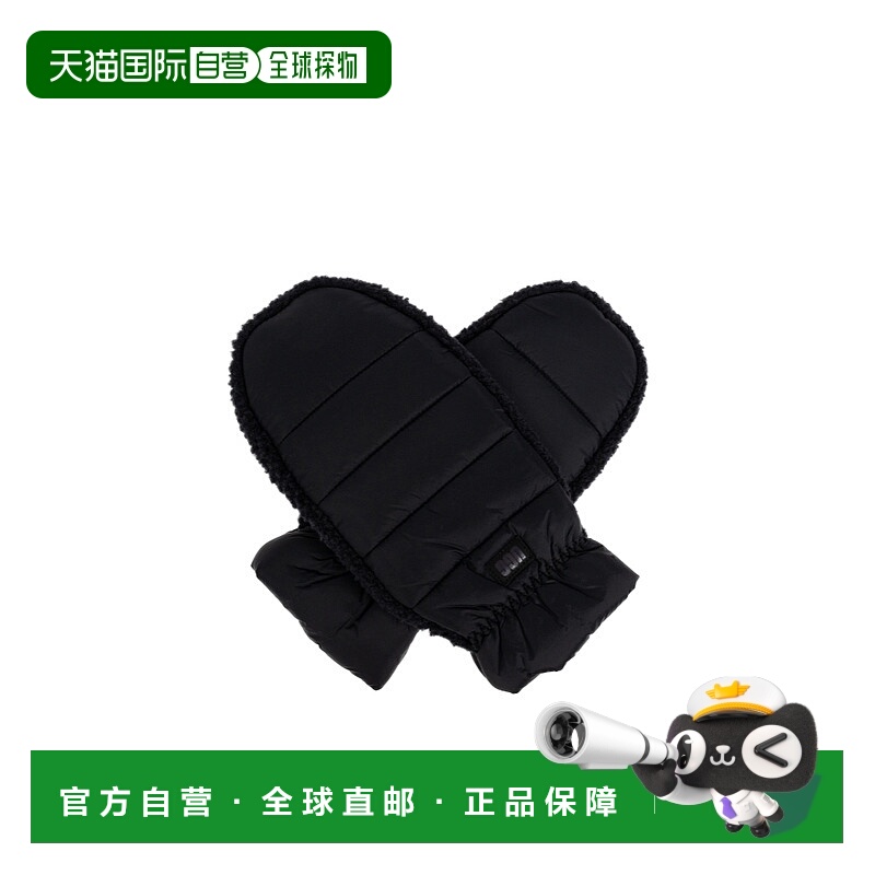 1h可退 香港直邮UGG 女士手套 101019BLK AW2024 黑色 连指手套