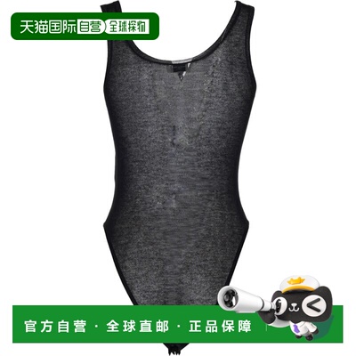 1h可退 香港直邮Saint Laurent 圣罗兰 女士 透明针织连身衣 7009