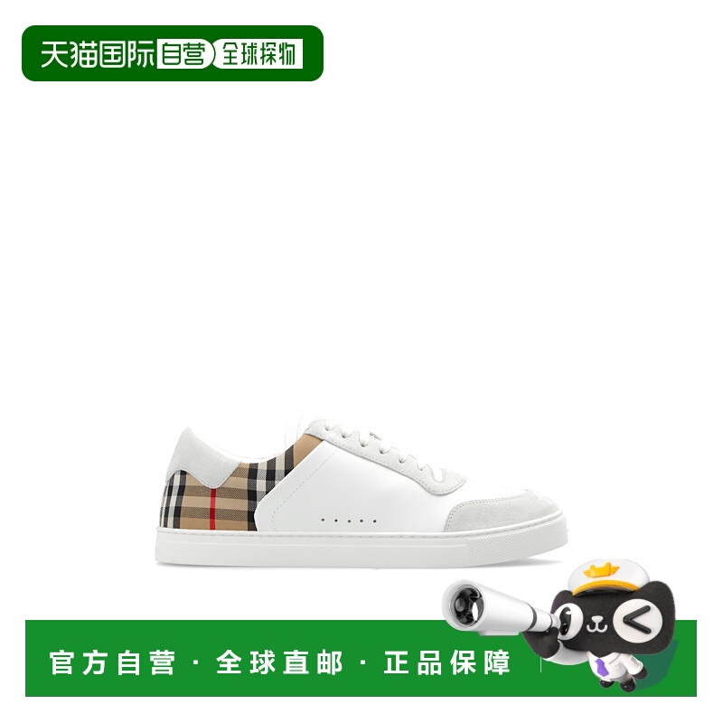 1h可退 香港直邮BURBERRY 男士运动鞋 8069089A9022NTWHTARBEIGEI