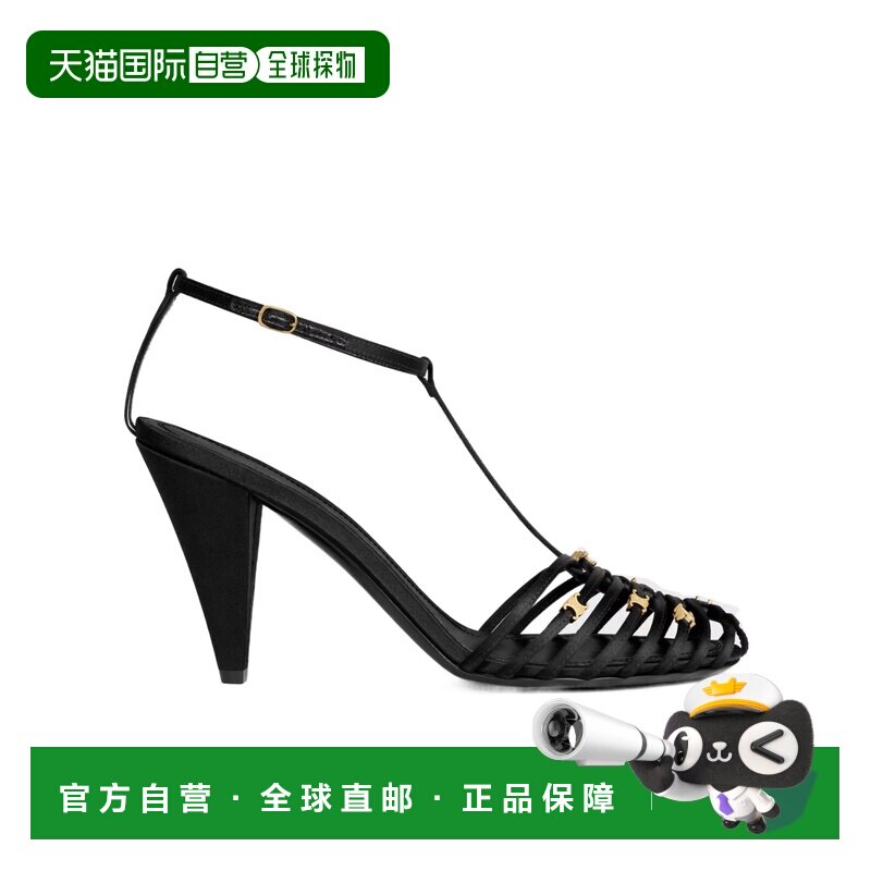 1h可退 香港直邮CELINE 女士凉鞋 366972080C38NO SS2026 黑色 CA图片