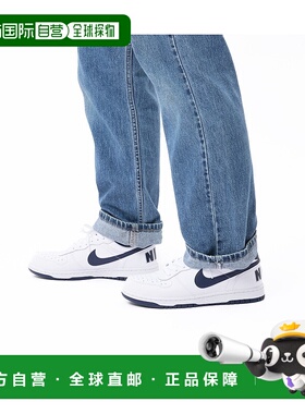 1h可退 日本直邮耐克 NIKE 男 Big Nike Low 运动鞋 白色拼接 休