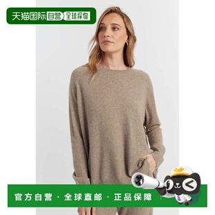 自营chinti & parkerWarm-Oatmeal Pure Cashmere Slouchy Sweate