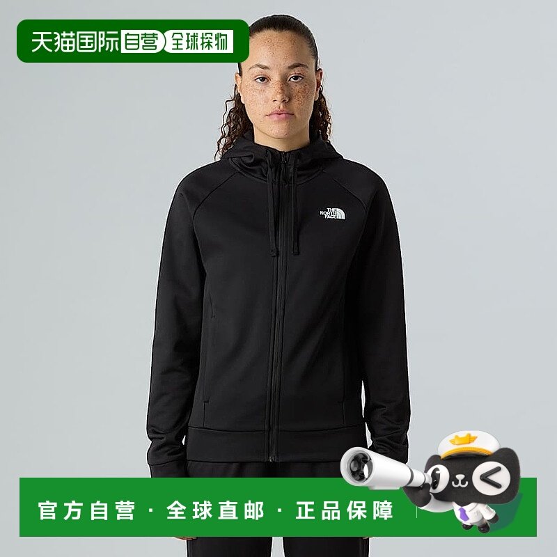 自营欧洲直邮北面 Reaxion 2.0女士连帽拉链外套 THE NORTH FACE