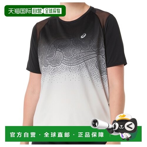 香港直邮ASICS 女士T恤 CO 9165453PERFORMANCEBLACKCREAM亚瑟士
