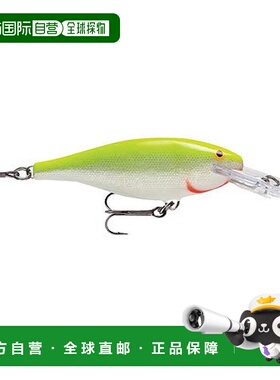 【日本直邮】Rapala乐伯乐 路亚饵 Shad Rap 7cm 8g 黄绿银 SR07S