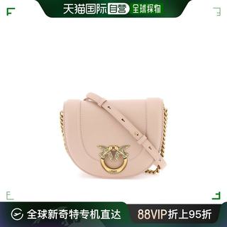 香港直邮潮奢 Pinko 品高 女士 mini love bag click round leath