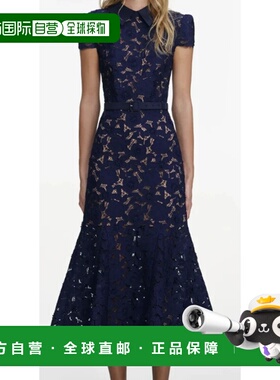 1h可退 香港直邮Self-Portrait 蕾丝连衣裙 RS26-171M