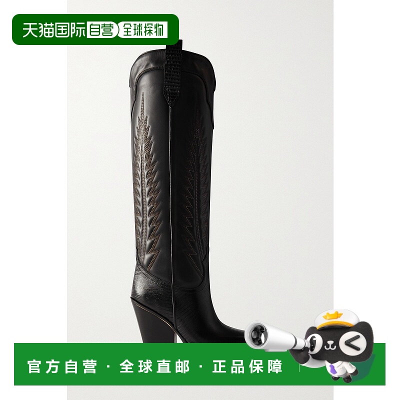 1h可退 香港直邮潮奢 Paris Texas 女士 El Dorado 刺绣蛇皮质感