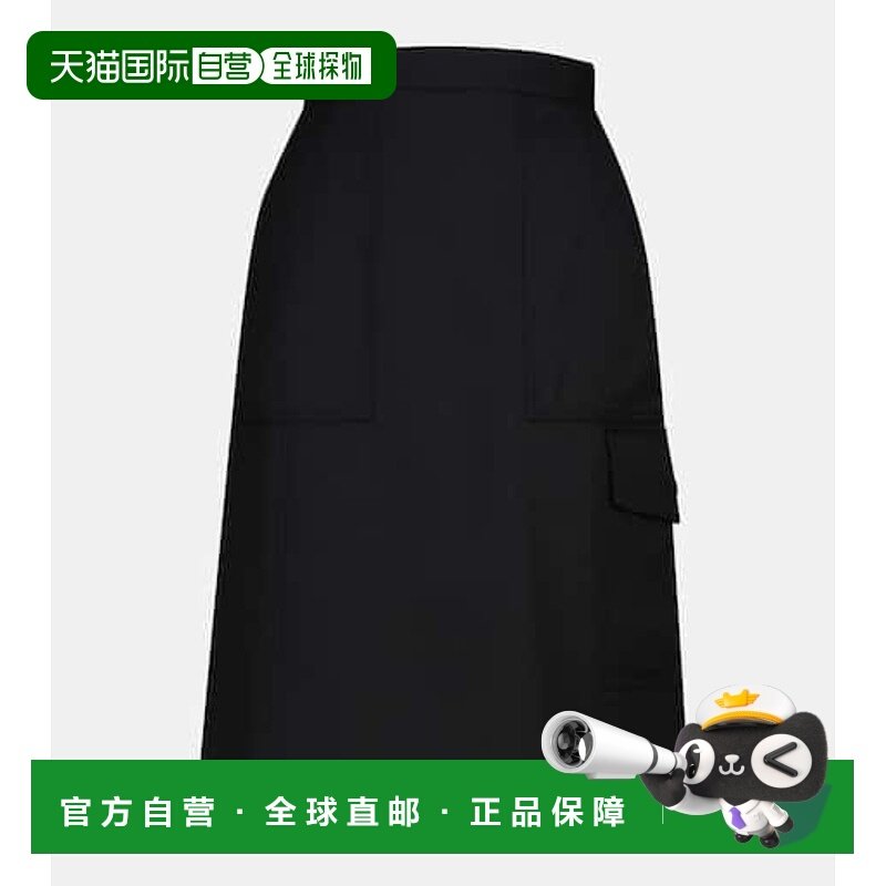 1h可退 香港直邮Moncler 盟可睐 女士 高腰A字形中长半身裙,女装/女士精品,半身裙,淘宝优惠券,粉丝福利购,淘宝优惠卷