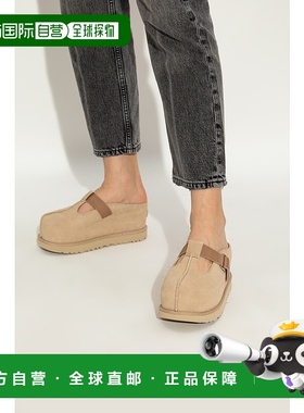 香港直邮UGG 女士拖鞋 11675500SAN SS2025 浅棕色 Platform slid