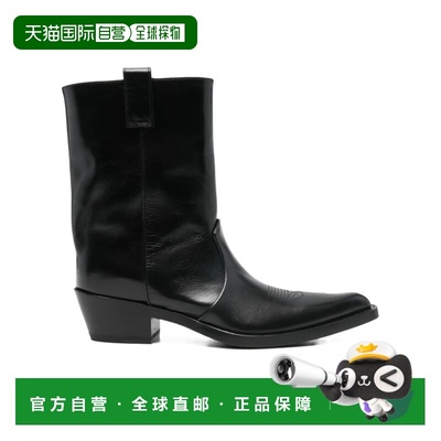 1h可退 香港直邮Khaite “CLIVE”拼接及踝靴子 F1115992