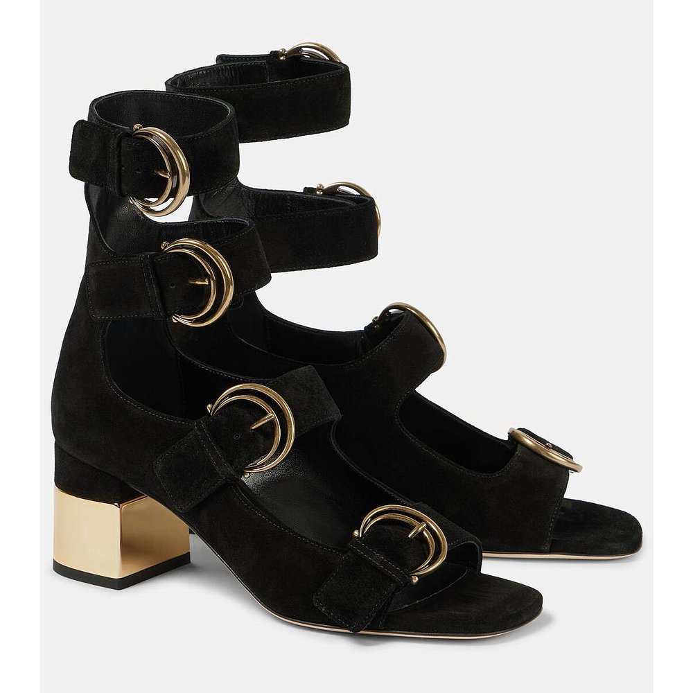 Chloe 蔻依 女士 Alizè 绒面革浅口鞋 000767