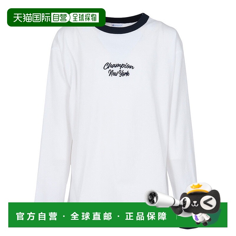 日本直邮CHAMPION 儿童长袖T恤 CK-C404 010 儿童T恤